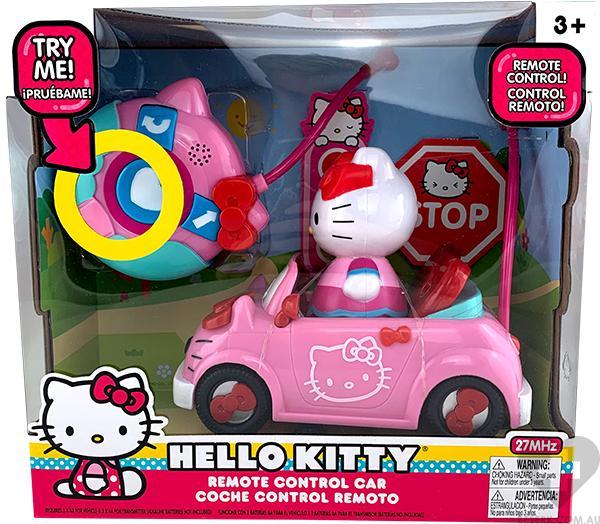 hello kitty remote control car