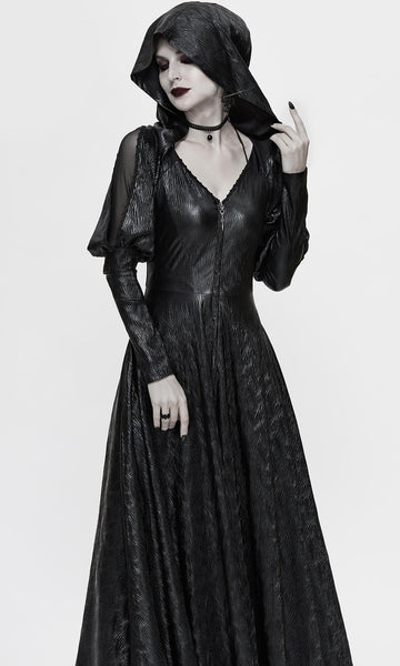 Devil Fashion - Ethereal Hooded Dress- Buy Online Australia – Beserk