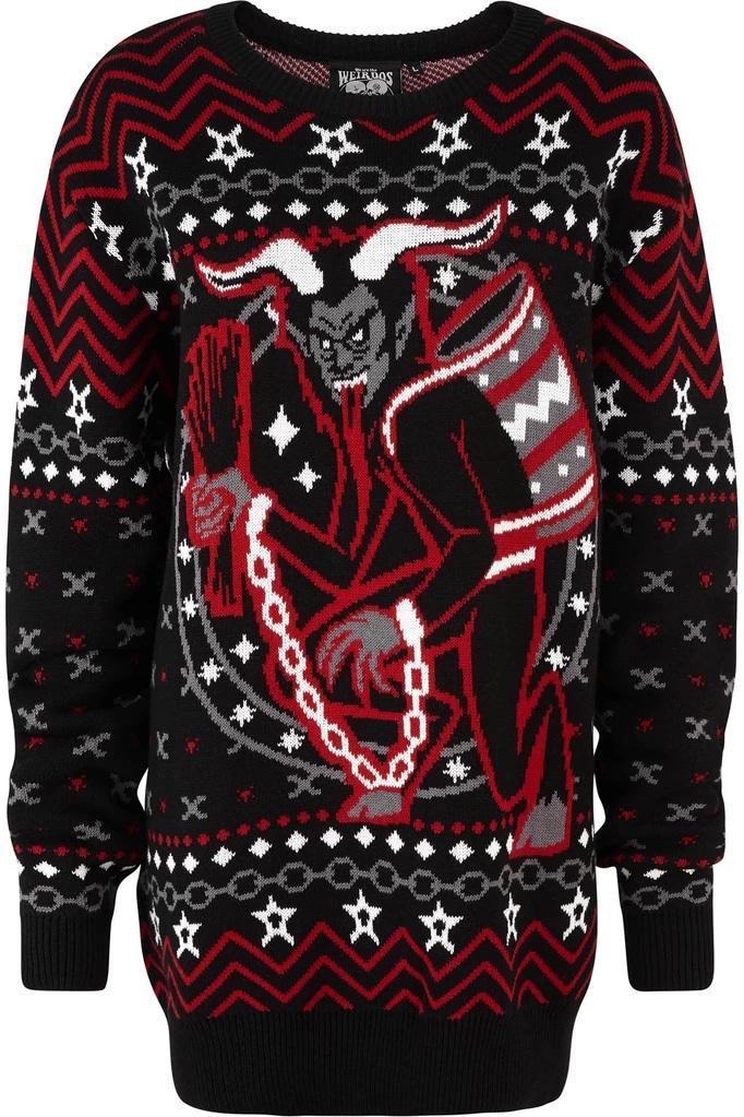 Killstar Krampus Hexmas Knit Sweater Buy Online Australia Beserk