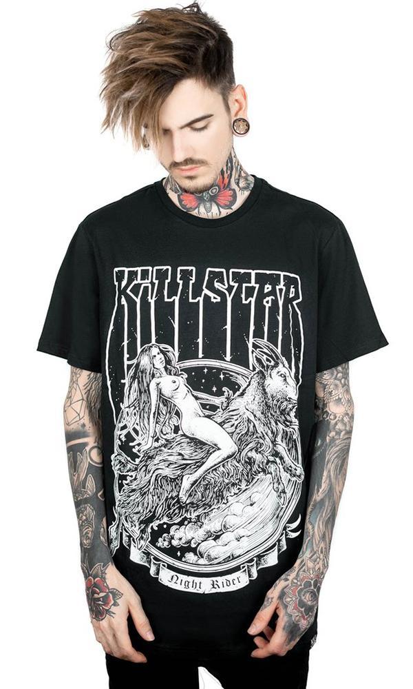 Killstar - Night Rider T-Shirt Mens - Buy Online Australia – Beserk