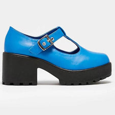 blue mary janes