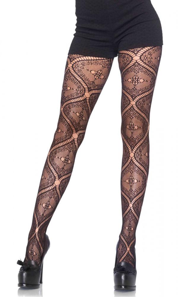 Leg Avenue - Nouveau Vine Lace Pantyhose - Buy Online Australia – Beserk