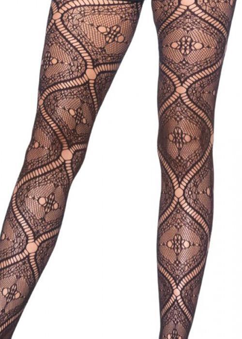 Leg Avenue - Nouveau Vine Lace Pantyhose - Buy Online Australia – Beserk