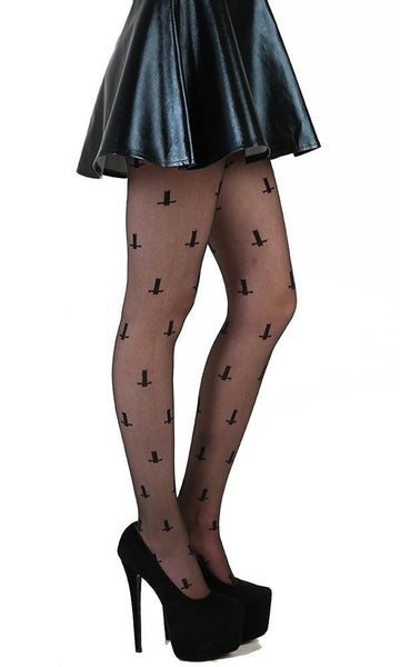 Pamela Mann - St Peter's Cross Black Tights - Buy Online Australia – Beserk