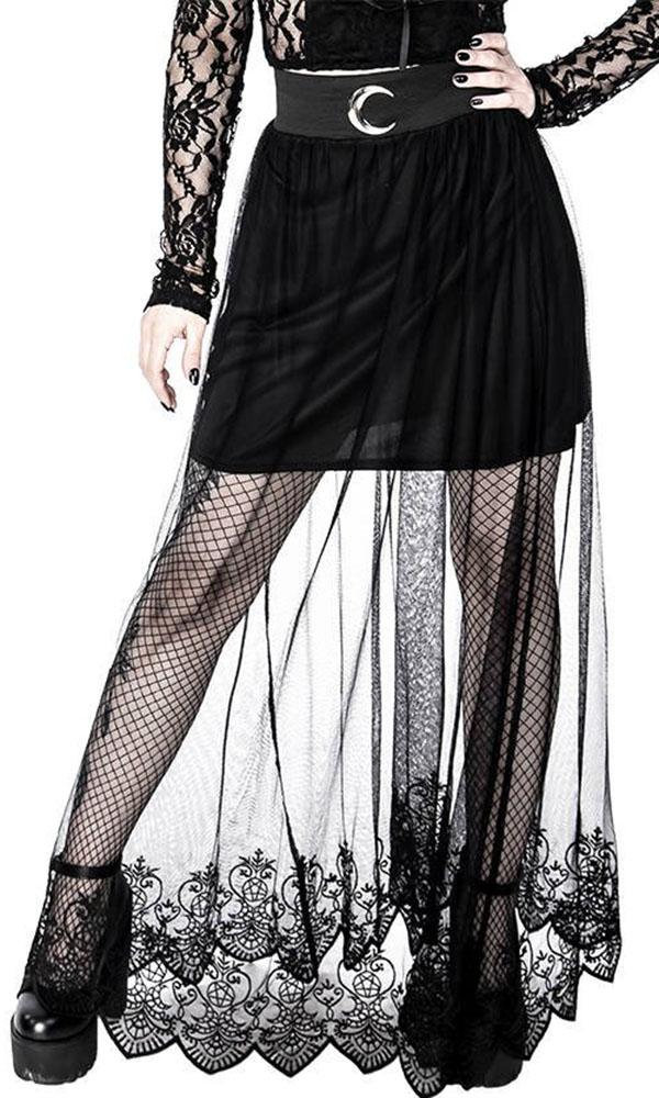 Restyle - Layered Goth Maxi Skirt - Buy Online Australia – Beserk