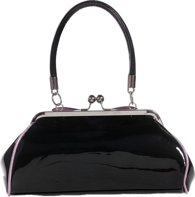 Sourpuss - Floozy Web Black/Pink Purse - Buy Online Australia – Beserk