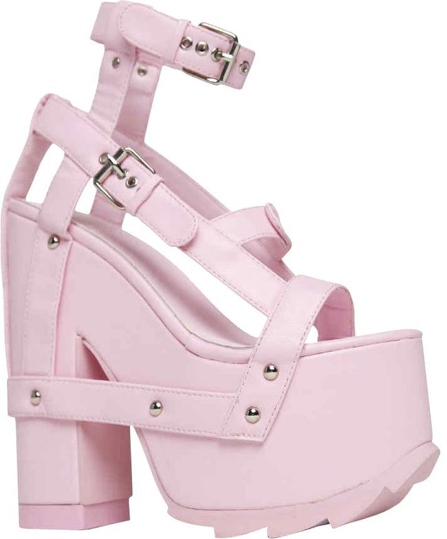 pastel nightcall platform heels