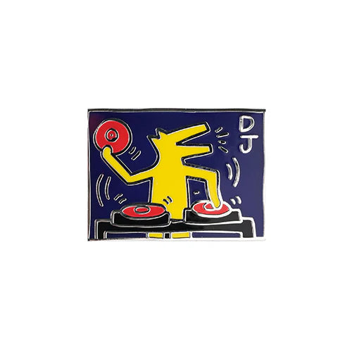 Keith Haring DJ Dog Pin - DJDog_Resized_2023