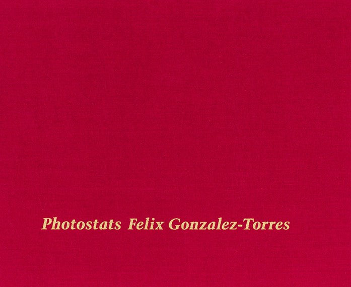 Felix Gonzalez-Torres: Photostats - ImageHandler