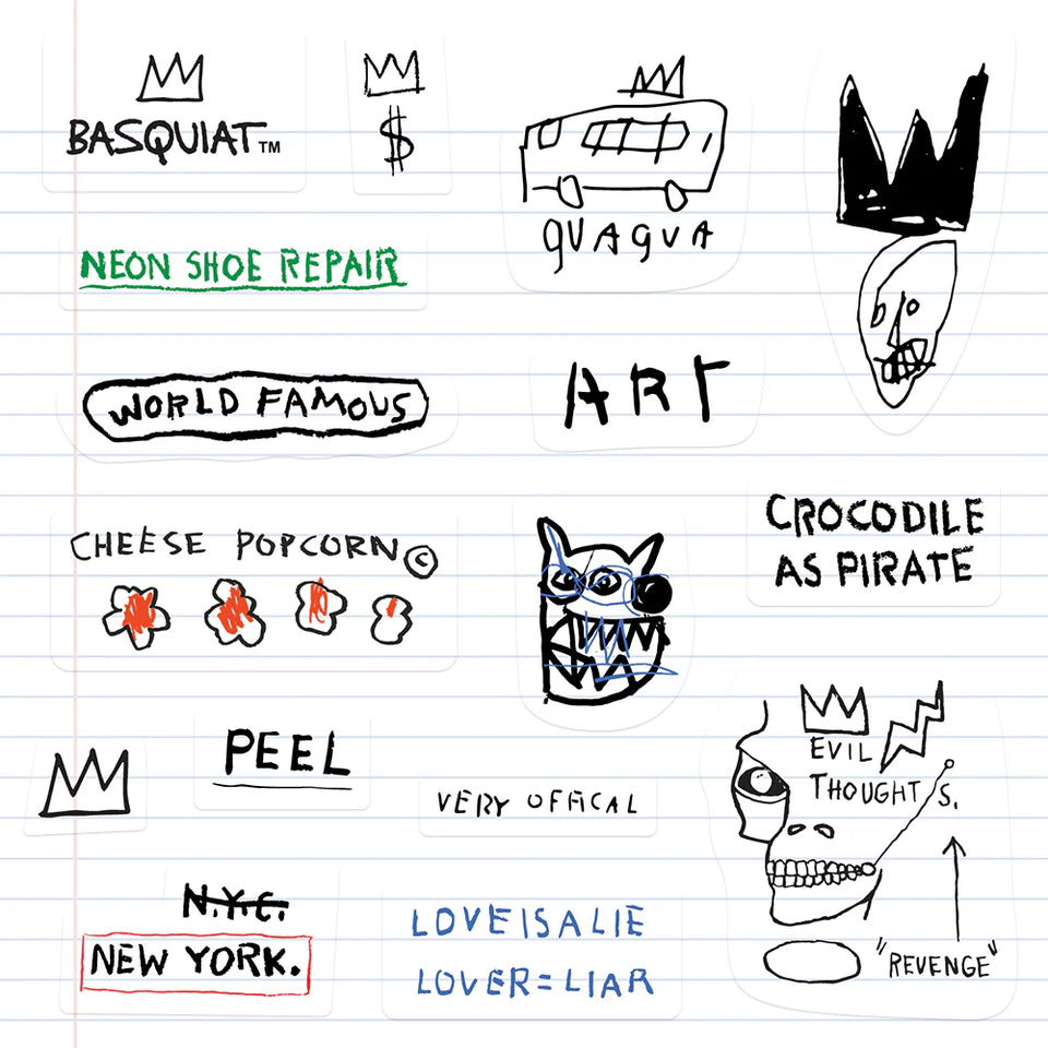 Basquiat's Notebooks - Sheet_JMB_Notebooks