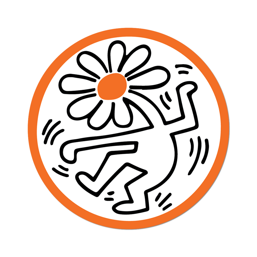 Dancing Flower Sticker - Single_KH_DancingFlower_900x_65a28086-df00-4561-b543-4286e308cef8