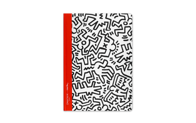 Keith Haring A5 Notebook - e_carnet-de-croquis-a5-keith-haring-edition-speciale-caran-d-ache-detail0-0