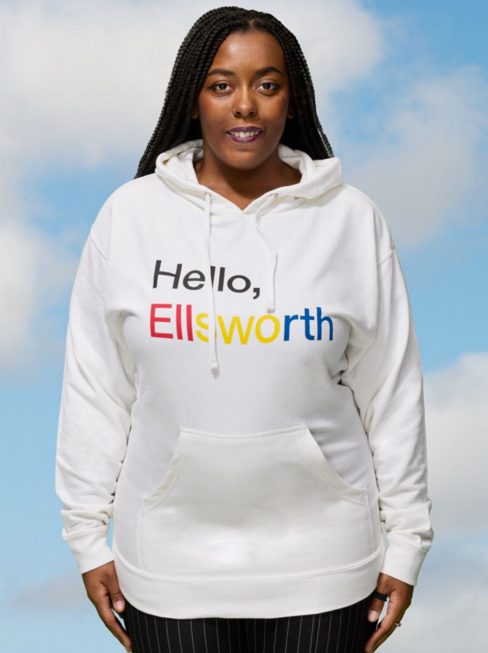 Hello, Ellsworth Hooded Sweatshirt - ellsworthhoodie