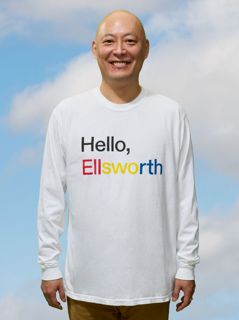 Hello, Ellsworth Long Sleeve T-Shirt - ellsworthlong