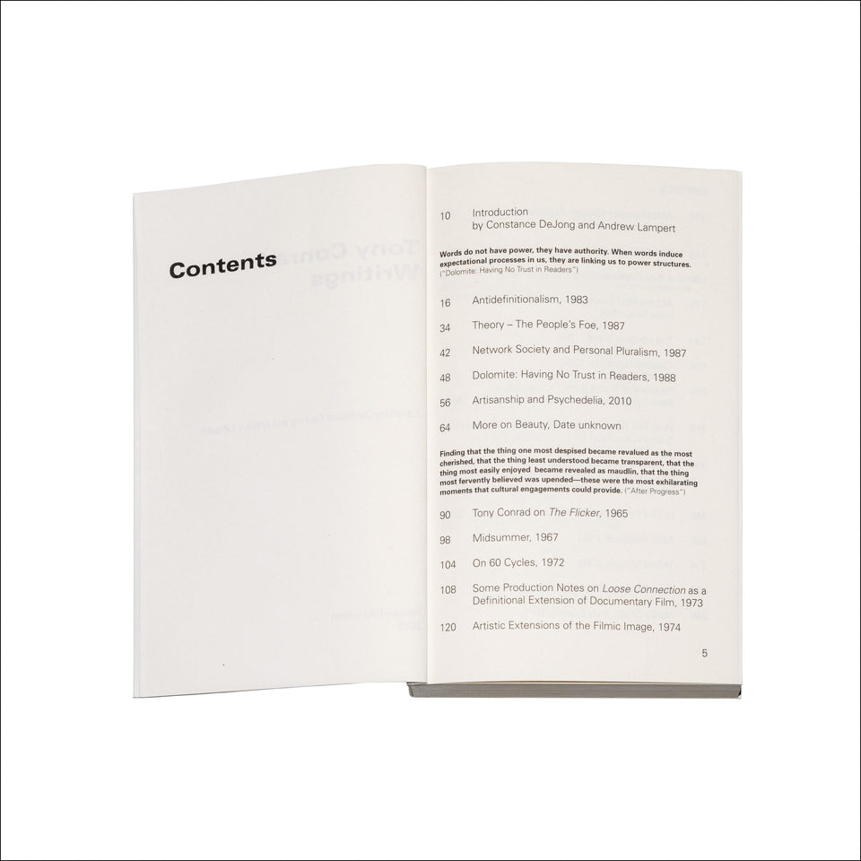 Tony Conrad: Writings - 20230131_PI_Conrad_02-scaled
