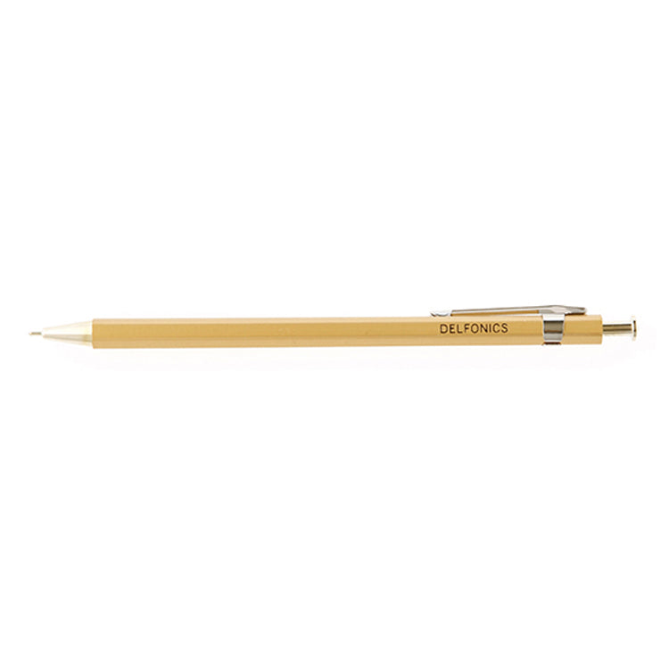 Delfonics Ballpoint Wood Pens - 4516085196553-WoodballPen-Gold
