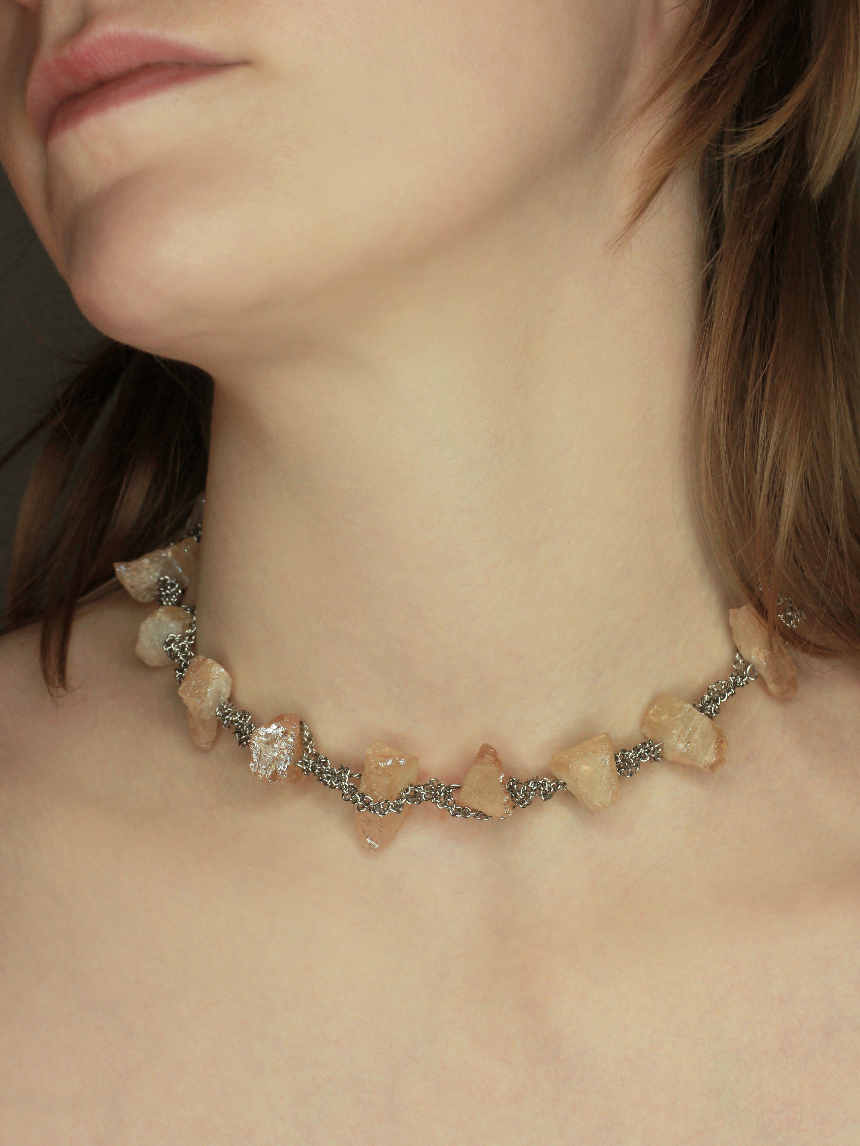 Chunk Necklace by Marland Backus