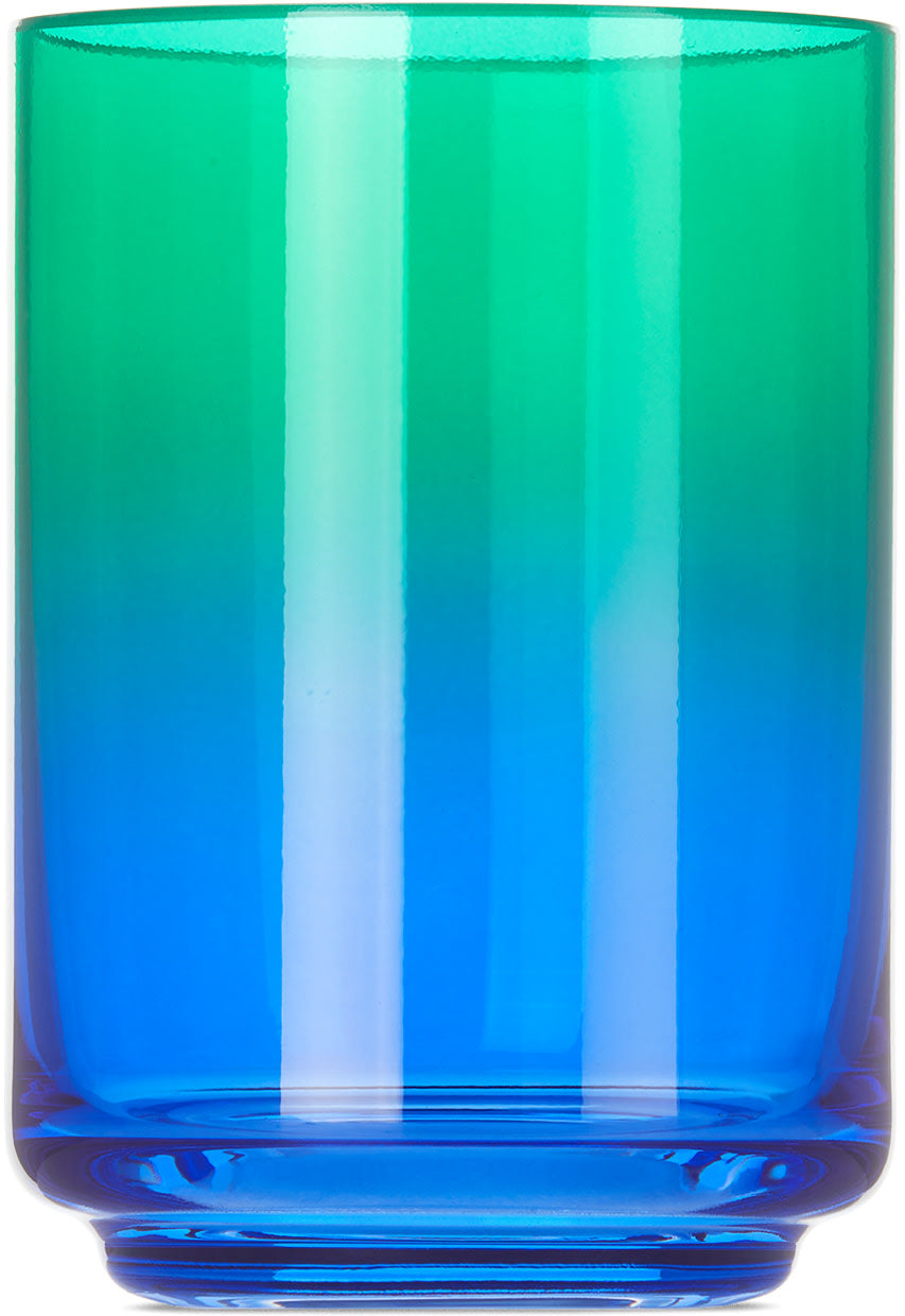 Gradient Glass by Lateral Objects - lateral-objects-green-and-blue-mykonos-gradient-glass