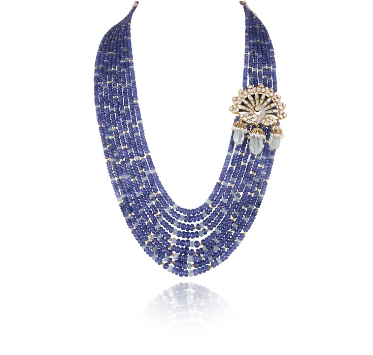 semi precious beads necklaces