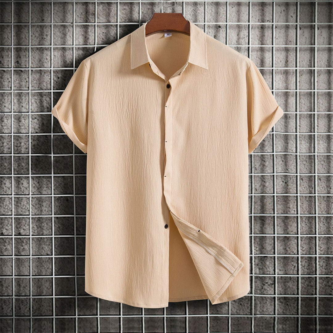 Heren Korte Mouw Shirt