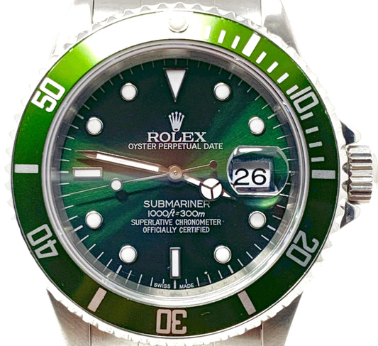 Rolex 41mm Submariner Hulk 116610LV Green Oyster Ceramic – Luxurydiaz inc