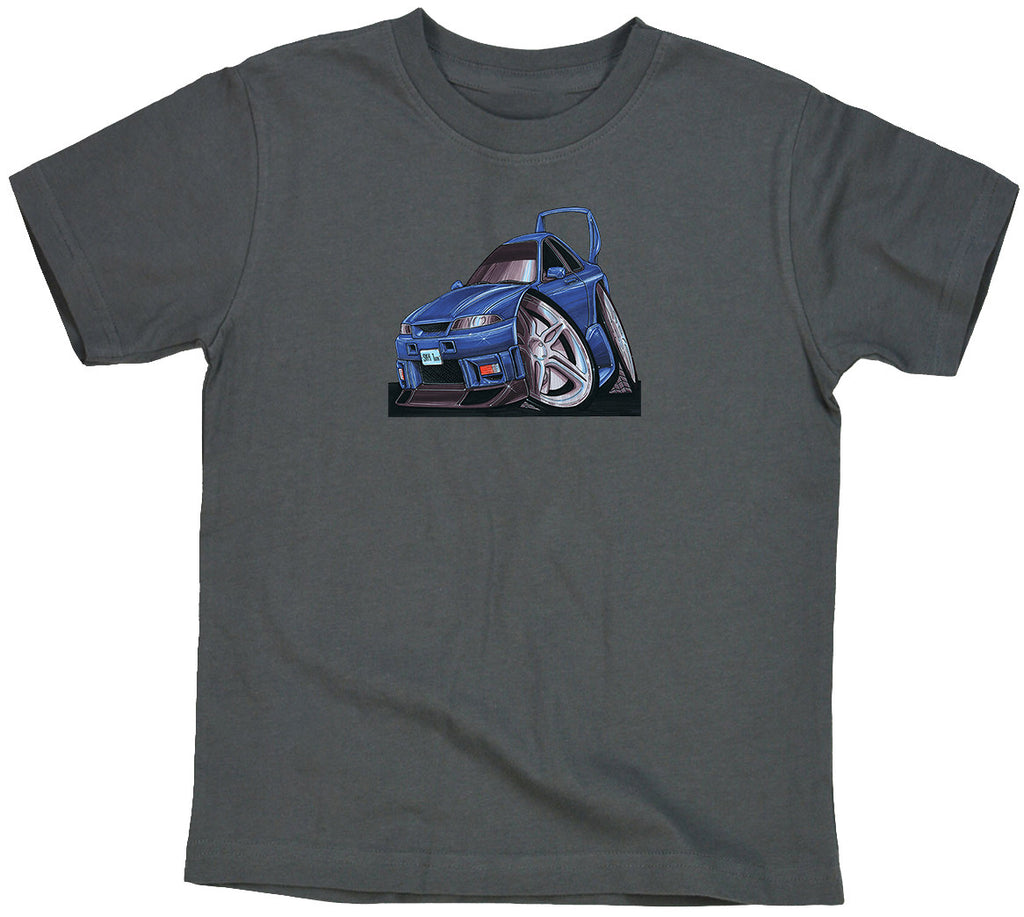Nissan Skyline GTR R33 Koolart T-Shirt for Youth – Supercar Shirts