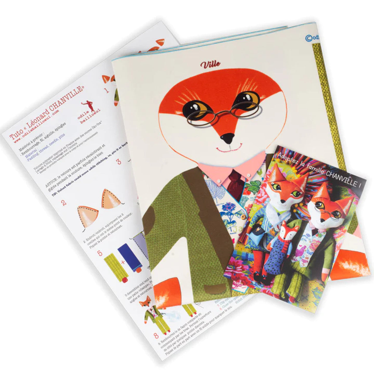 Kits Velours Animaux par Odie Bailloeul