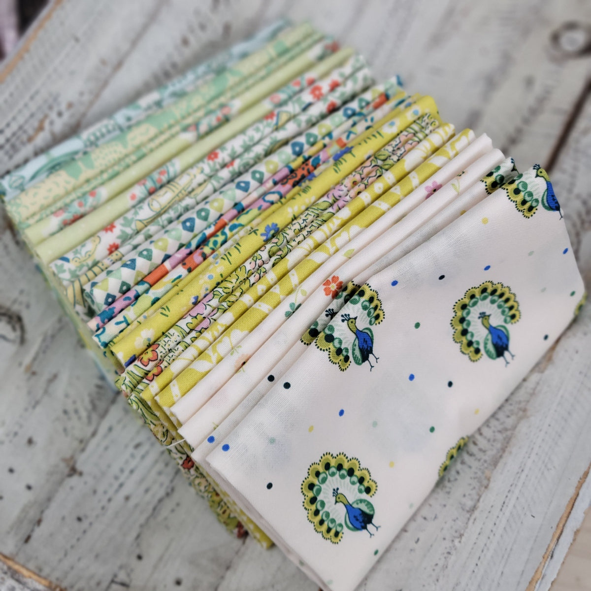 Garden Party in High Summer colourway Quilting Cotton Fabric by Liberty of London