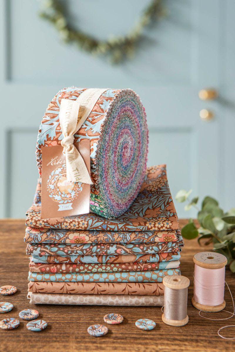 Hibernation Fabric - Jelly Rolls and Fat Quarter Bundles by Tilda
