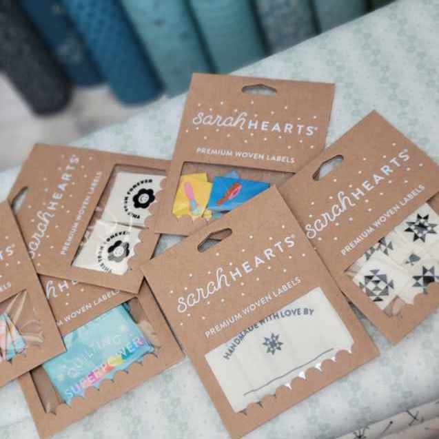 Sew-In Labels by Sarah Hearts