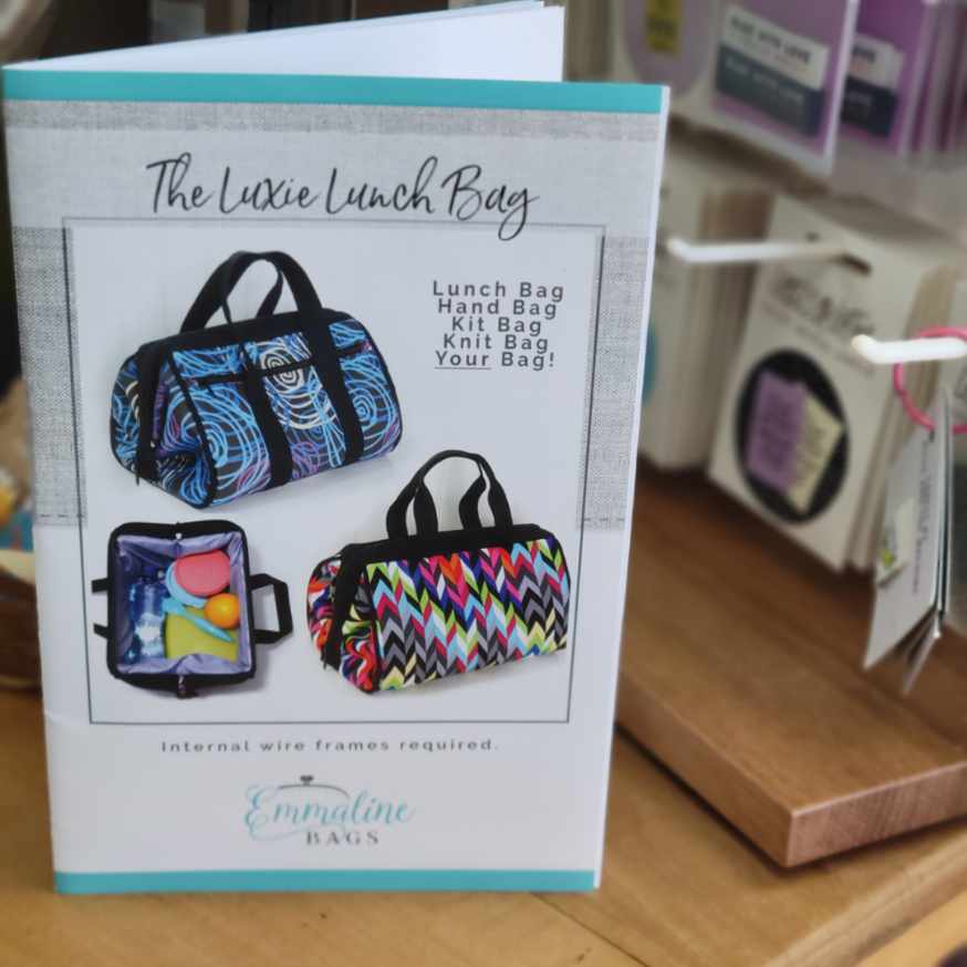 The Luxie Lunch Bag Pattern by Emmaline Bags