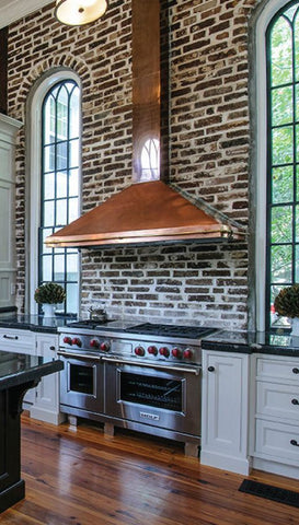 copper rangehood