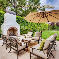 patio and garden custom made furnishings, decor and fixtures