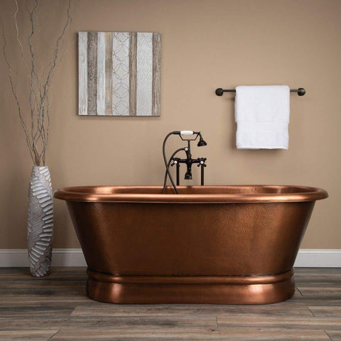 smooth copper tubs