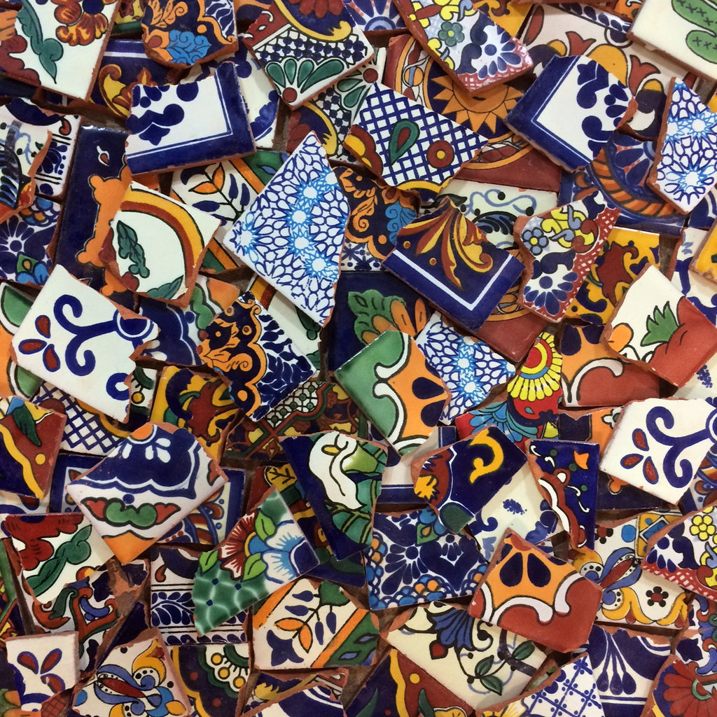 Broken Mexican Mosaic Tiles Custom Made Products