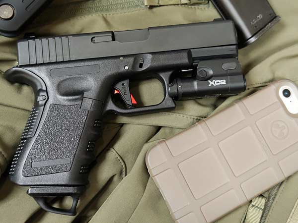 XC2 200 Lumen Ultra-Compact LED Handgun WeaponLight