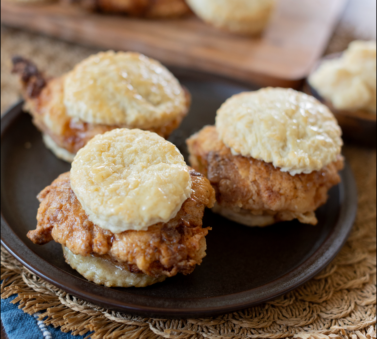 Honey Butter Chicken Biscuits