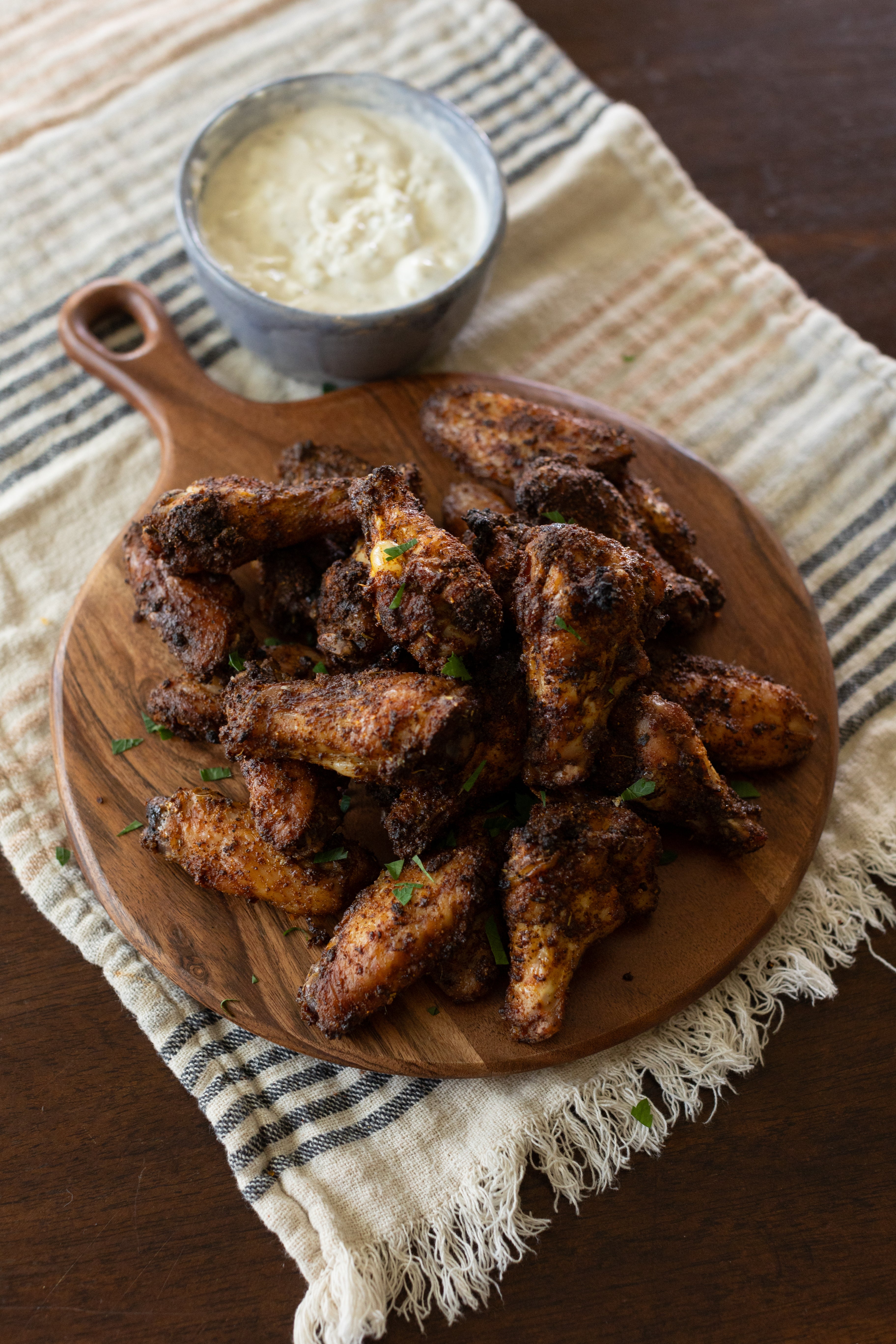 Spicy Dry Rub Wings