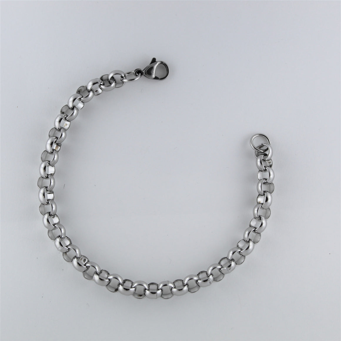 Stainless Steel Belcher Bracelet – The Silver Kitty