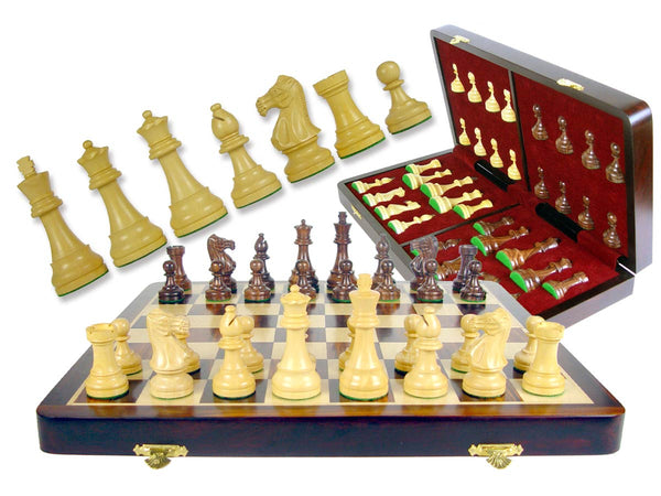 Tournament size wooden chess set — Three Trees Workshop