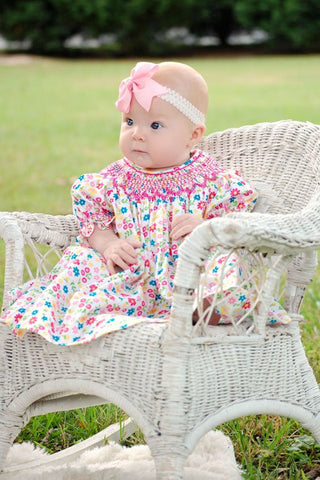 Hand Smocked Dresses for Girls | Traditional Children's Baby Clothing