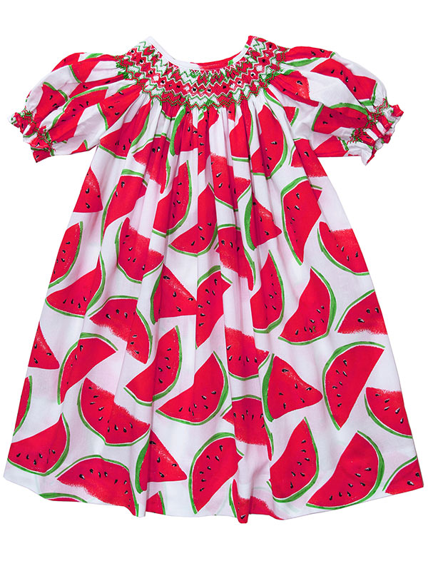 watermelon baby dress