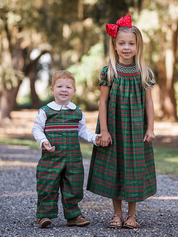 brother and sister christmas outfits