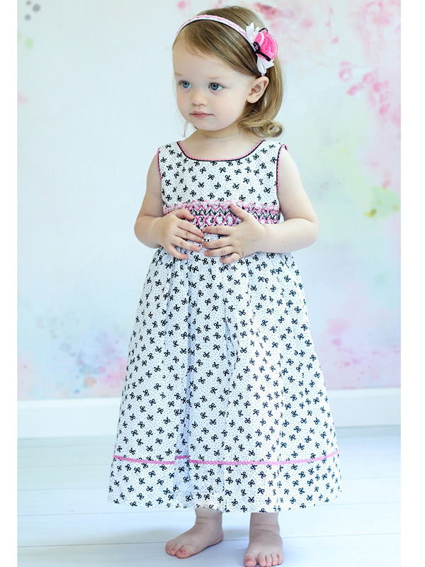 girls pink summer dress