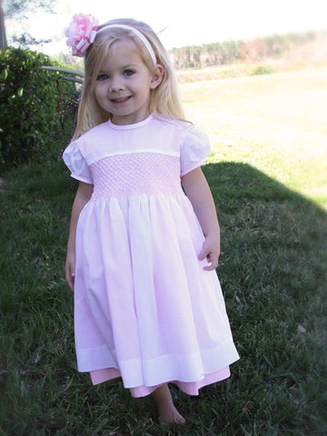 baby girl purple easter dress