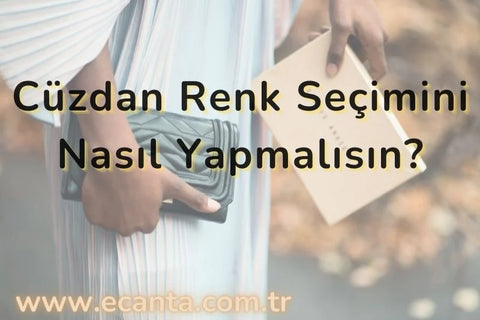 cüzdan renk seçimi