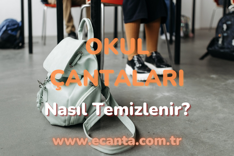 okul çantaları nasıl temizlenir