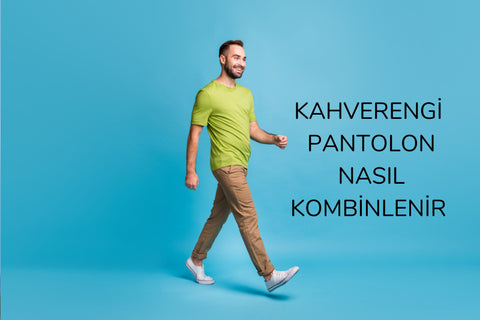 kahverengi pantolon kombinleri