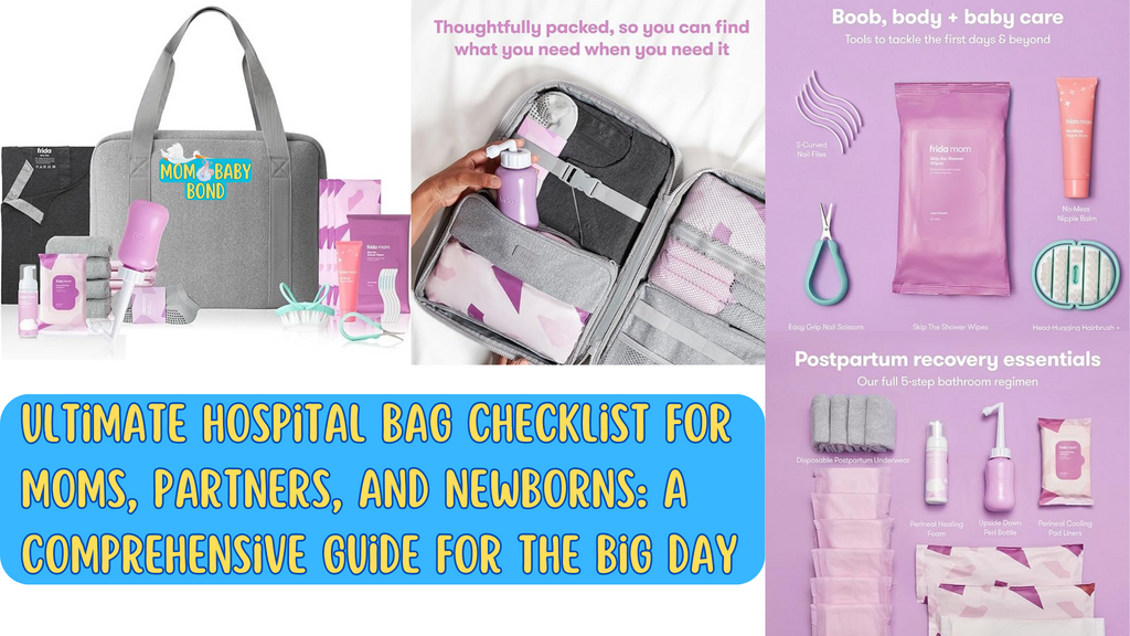 Ultimate Hospital Bag Checklist for Moms, Partners, and Newborns: A Comprehensive Guide for the Big Day