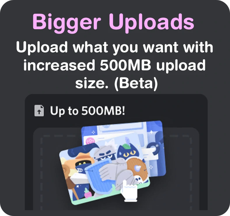 Bigger Uploads